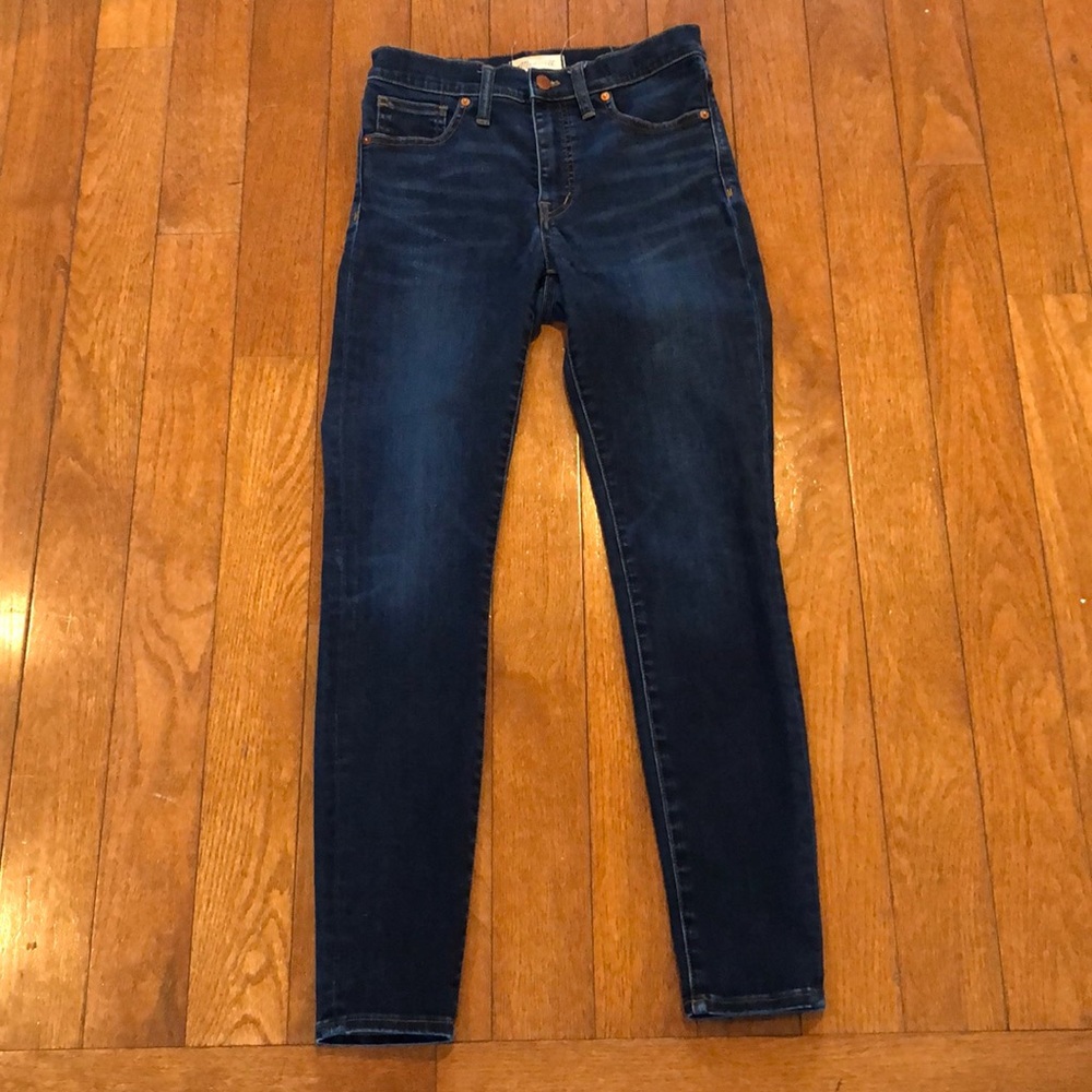 Madewell 9” High Rise Skinny Jeans